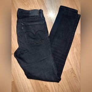 Levi’s Black 710 Super Skinny Jeans